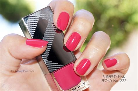 burberry nail polish in pink azalea no 223|Burberry Summer Showers Lip Glow Balm and Nail .